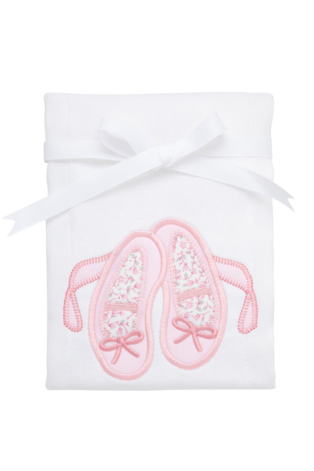 Ballet Applique Burp By 3 Marthas