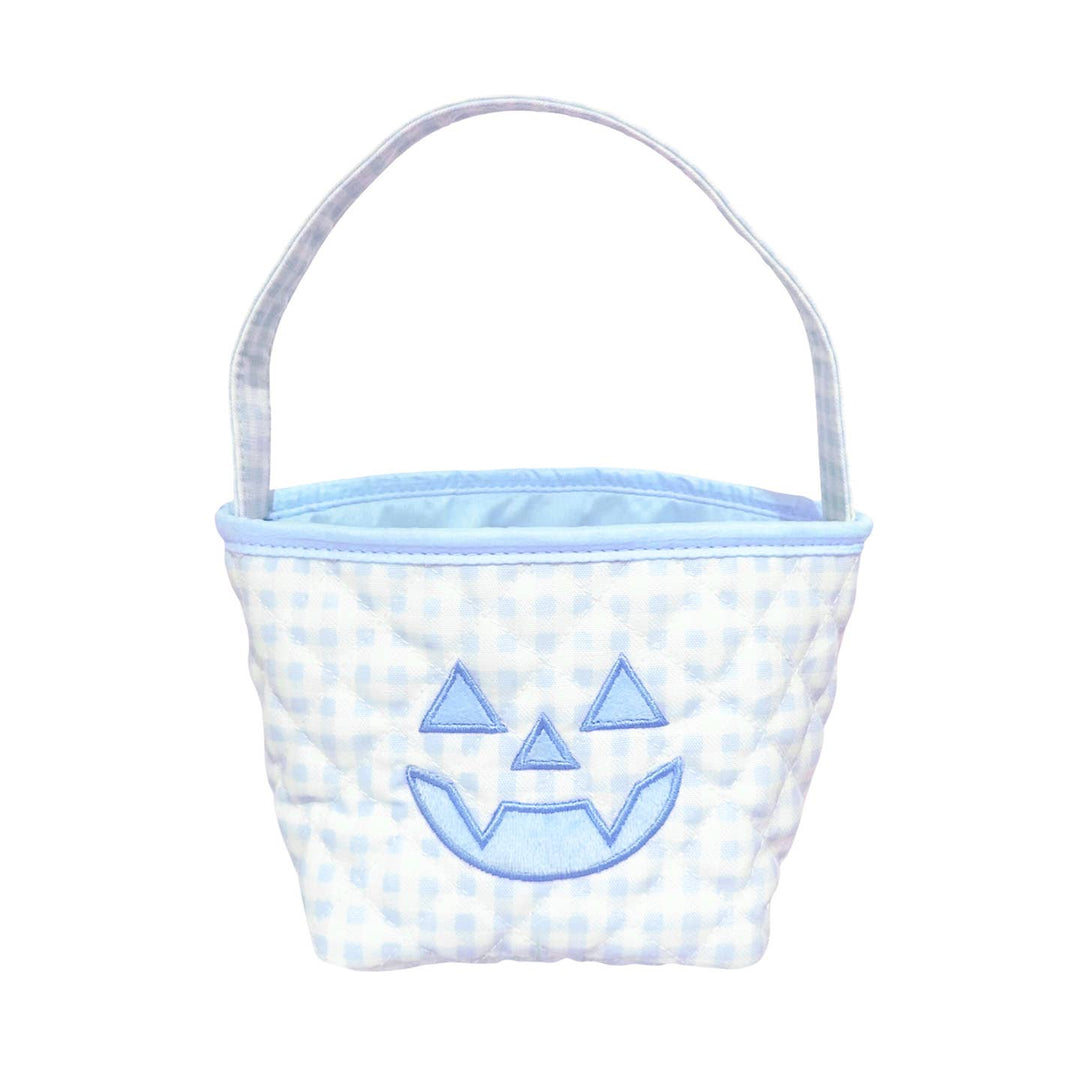 Petite Pumpkin Tote-Blue