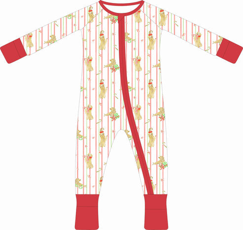 A Golden Christmas Zip Pjs