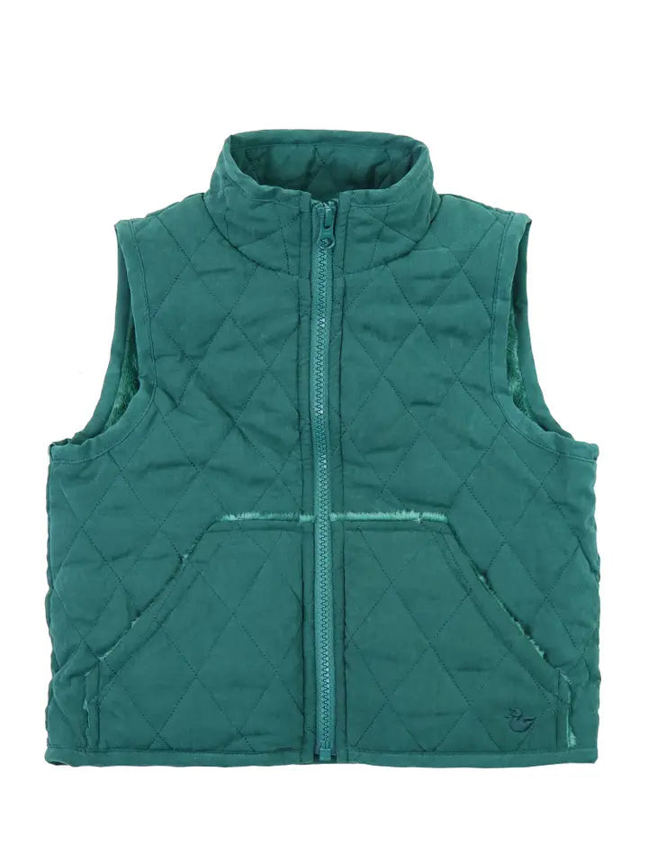 Widgeon Barn Vest - Hunter Green