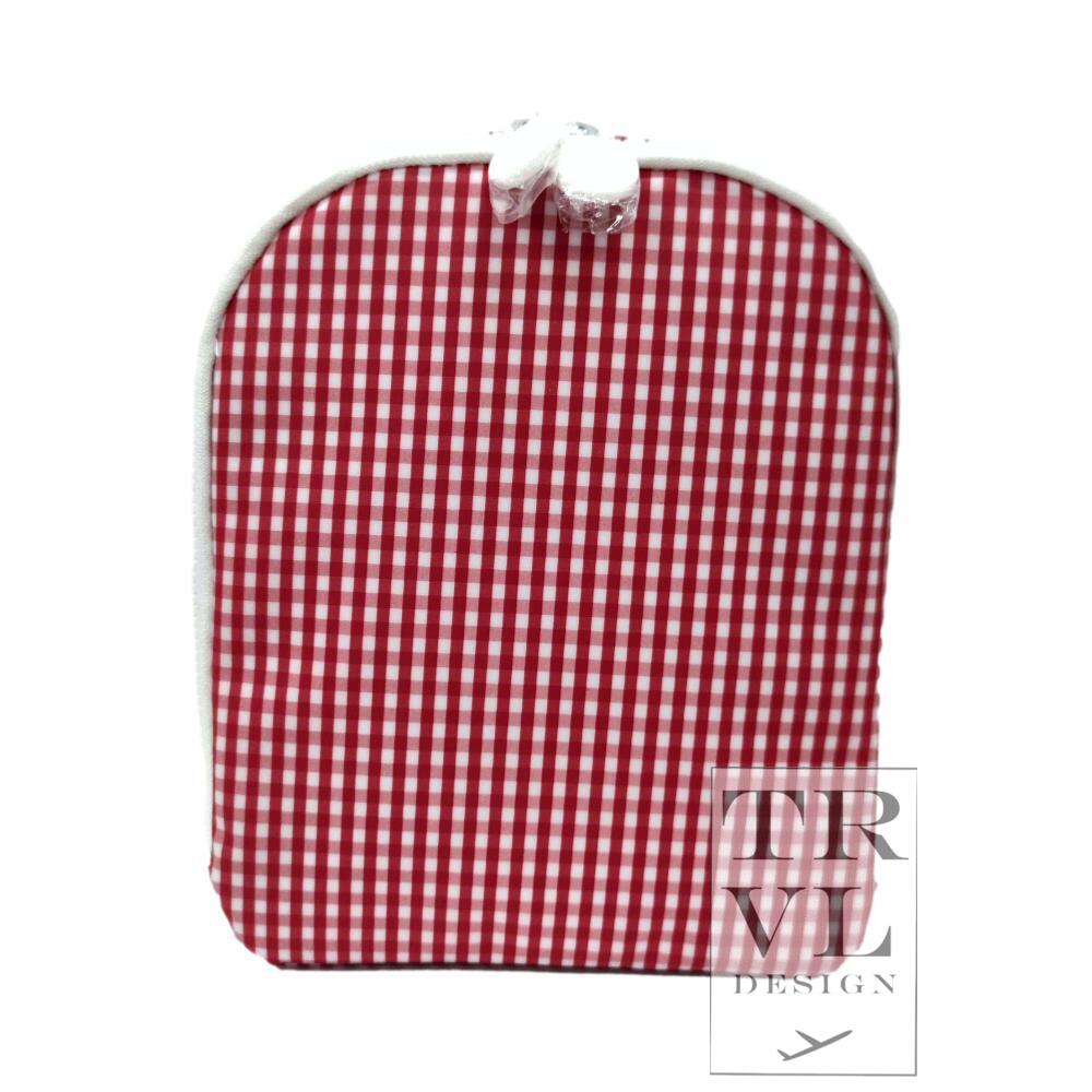 TRVL BRING IT - Gingham Red