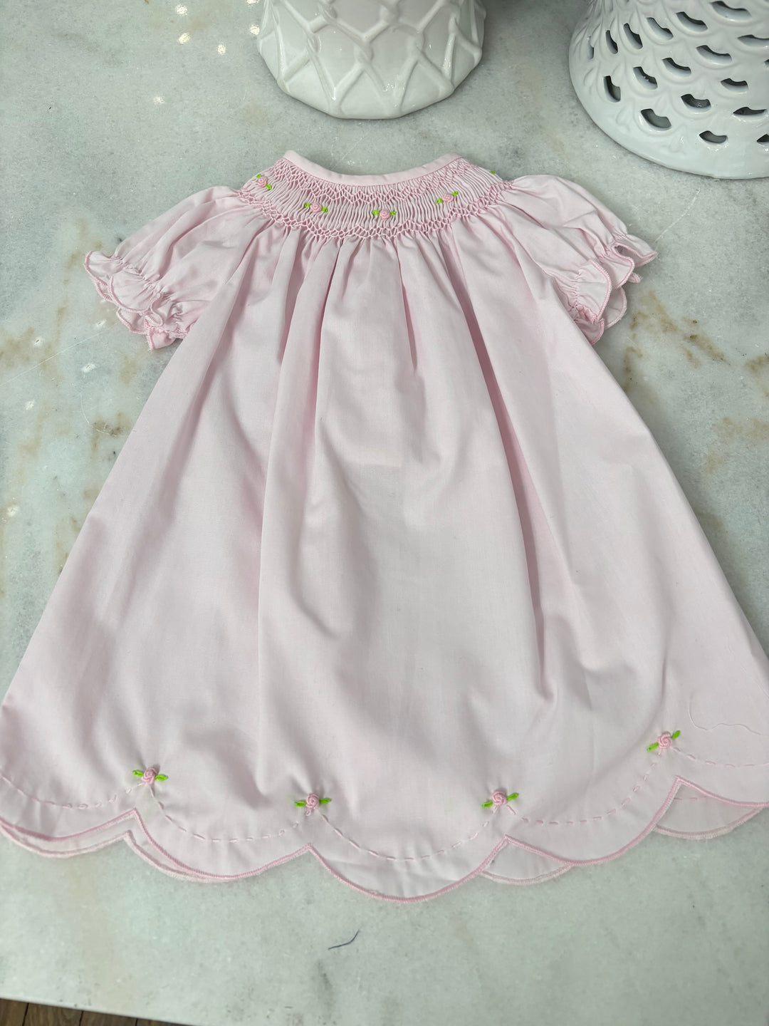 Rosalina Bishop Smock - Pink- 3427