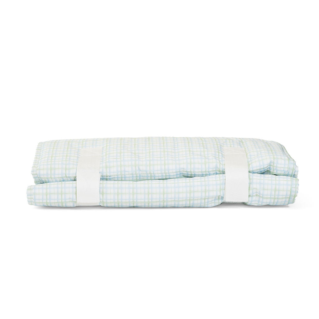 TRVL Nap Mat - Rest Up! Classic Plaid Green