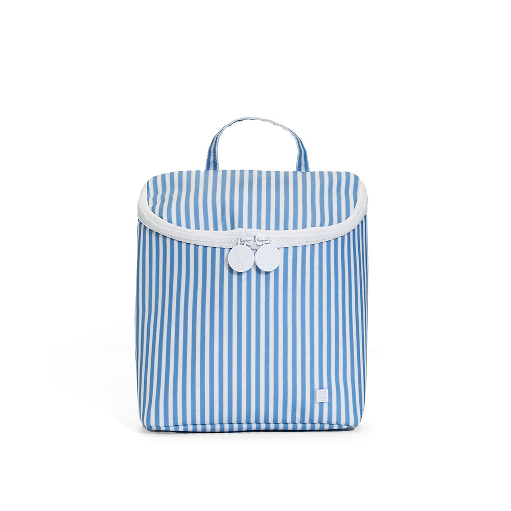 TRVL- Pimlico Striped Chambray Take Away Insulated Bag