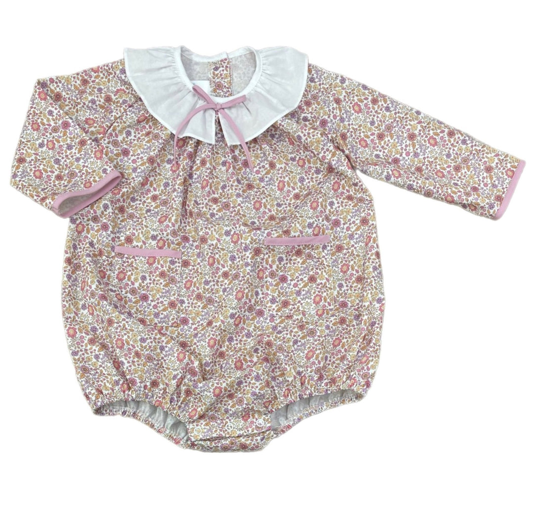 Love George - Pink Fall Floral Bubble