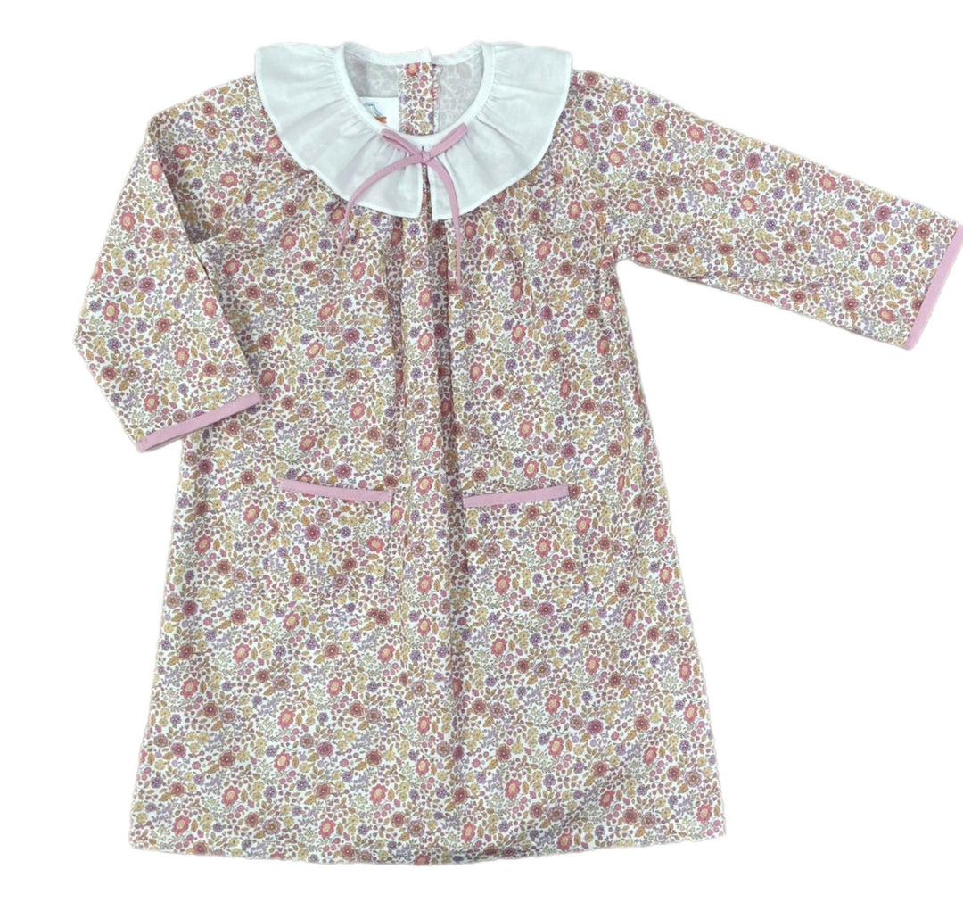 Love George - Pink Fall Floral Dress