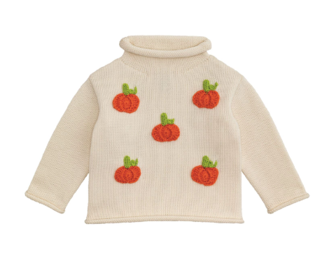 Mini Pumpkin Rollneck Sweater