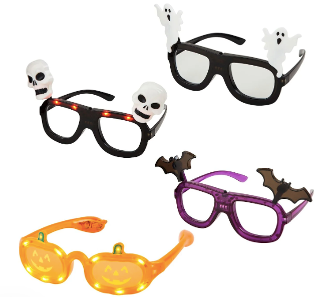 Light Up Halloween Glasses