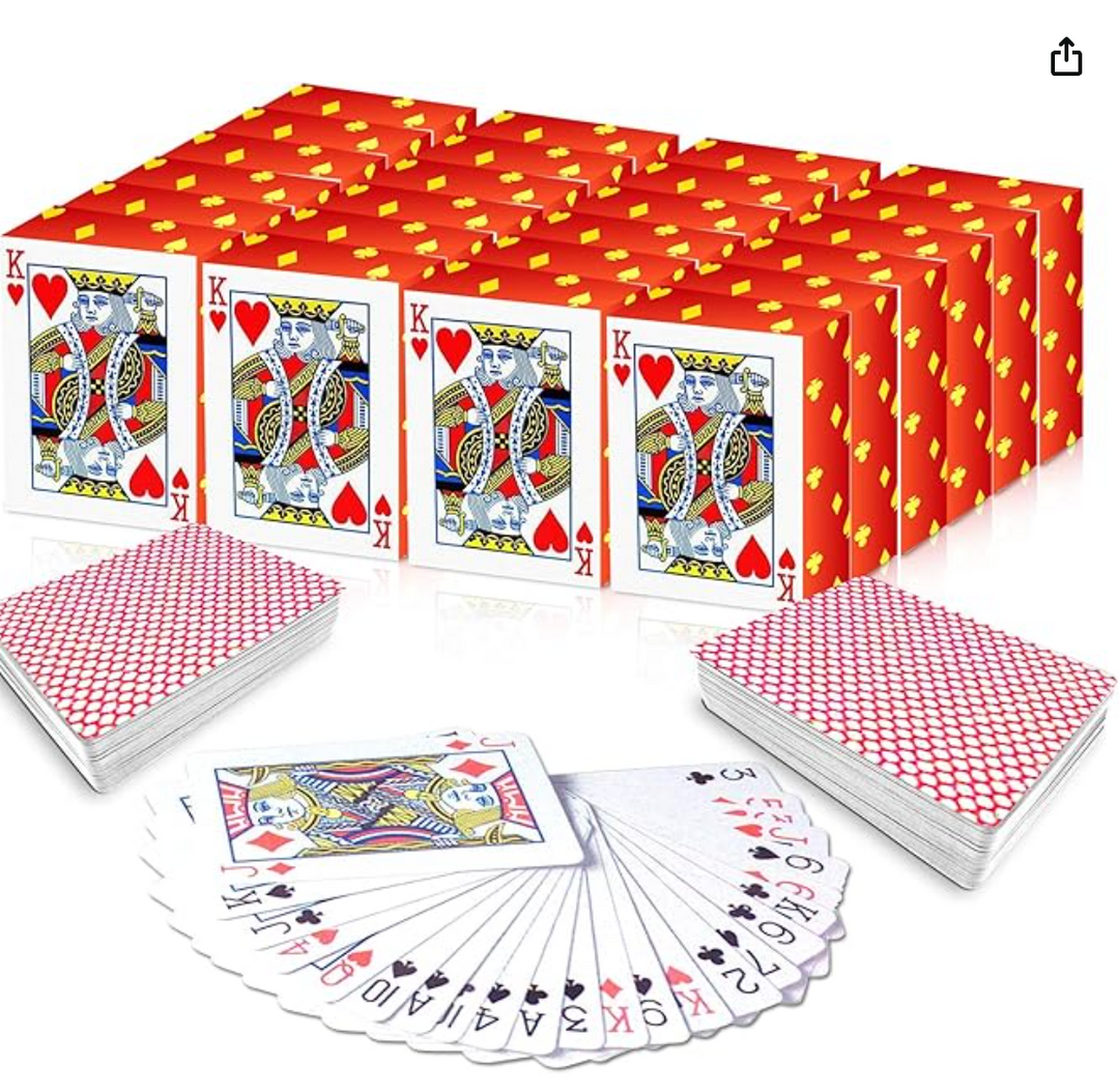 Miniature Playing Cards Assortment (20)