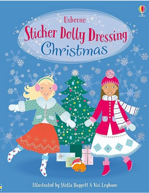 Sticker Dolly Dressing Christmas Usborne