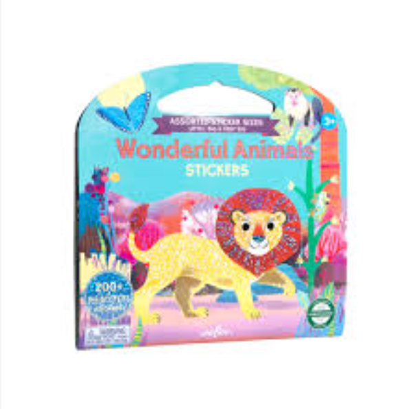 Wonderful Animals Shiny Stickers