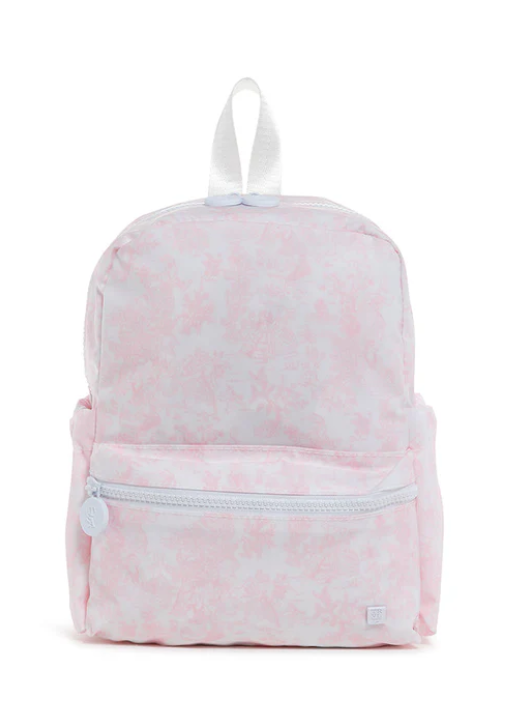 TRVL Mini BACKER- Bunny Toile Pink