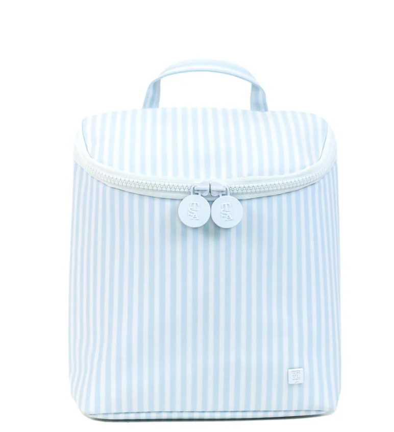 TRVL- Pimlico Striped Blue Take Away Insulated Bag