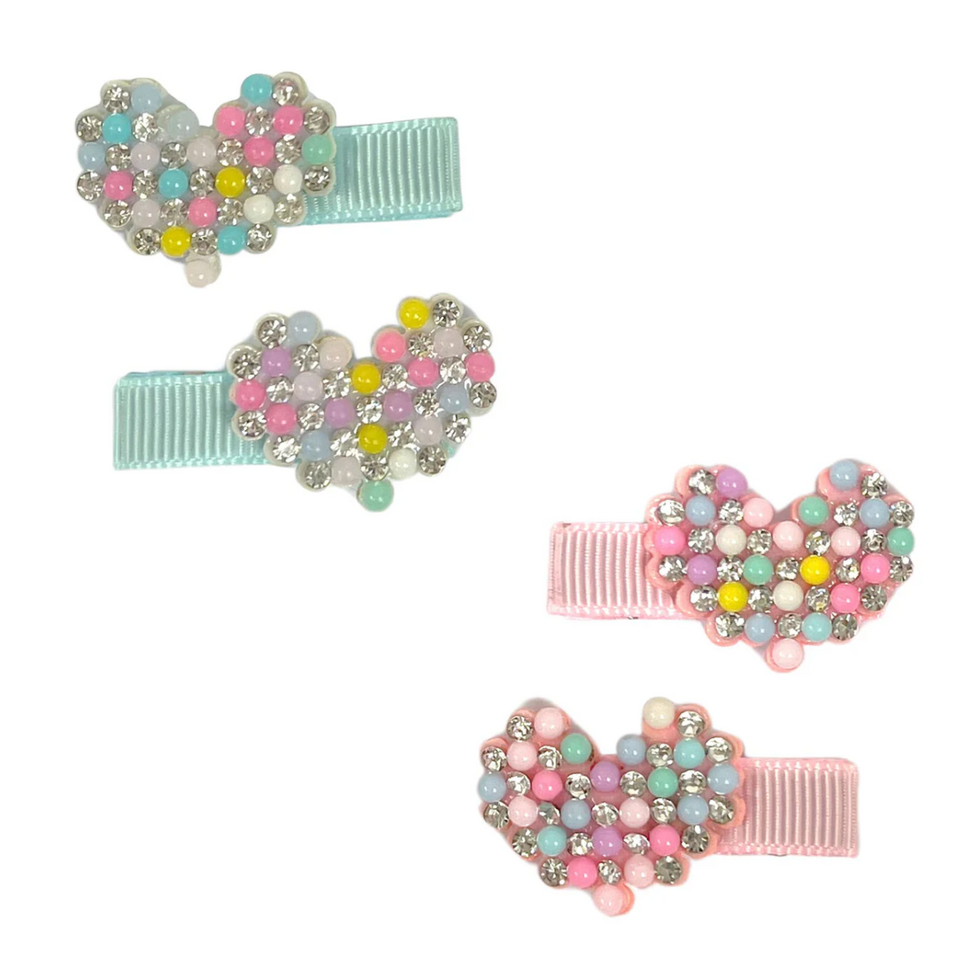 Pearl Rhinestone Hair Clip