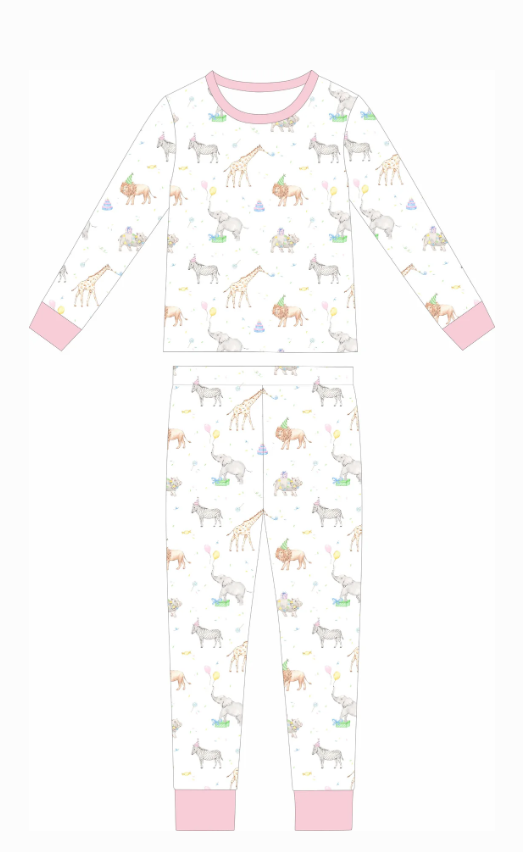 Party Animal Pink 2 Piece