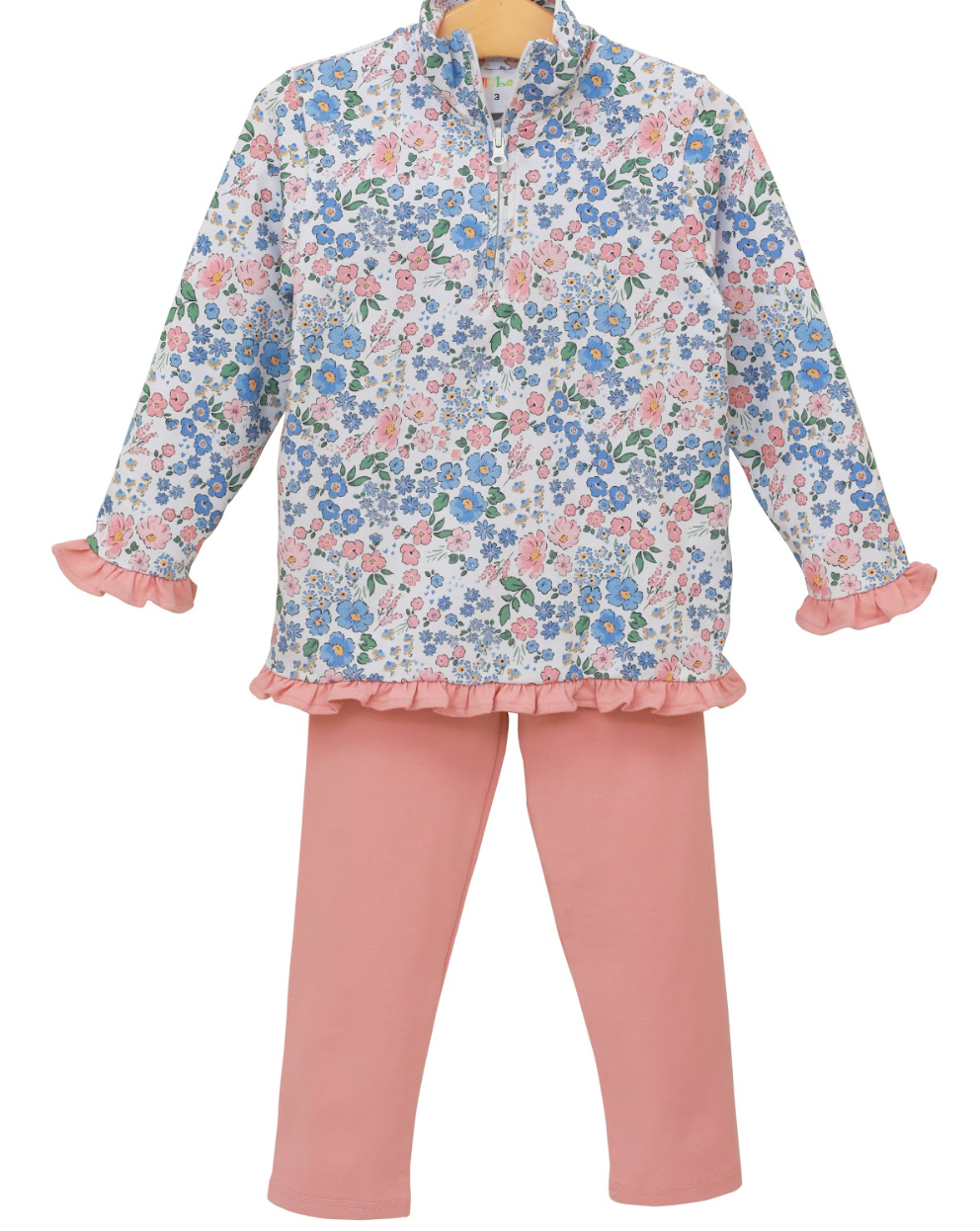 Autumn Blooms Elise Ruffle Pullover Set