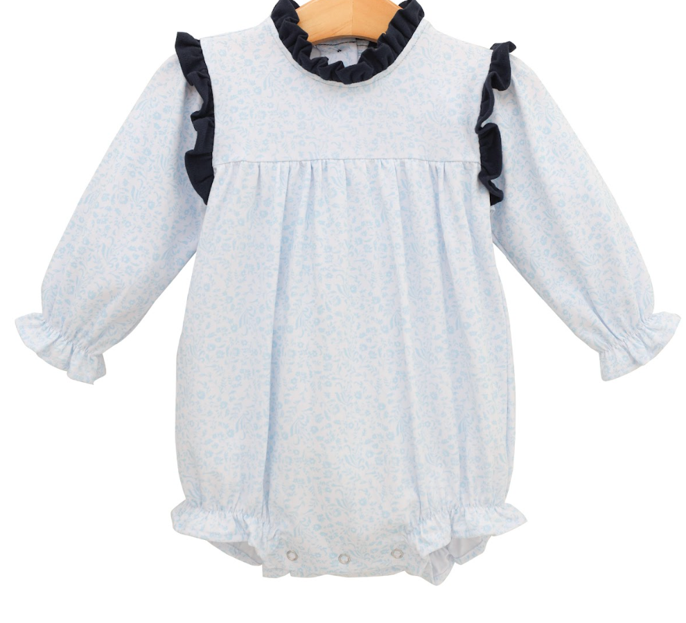 Blue Blooms Hallie Bubble