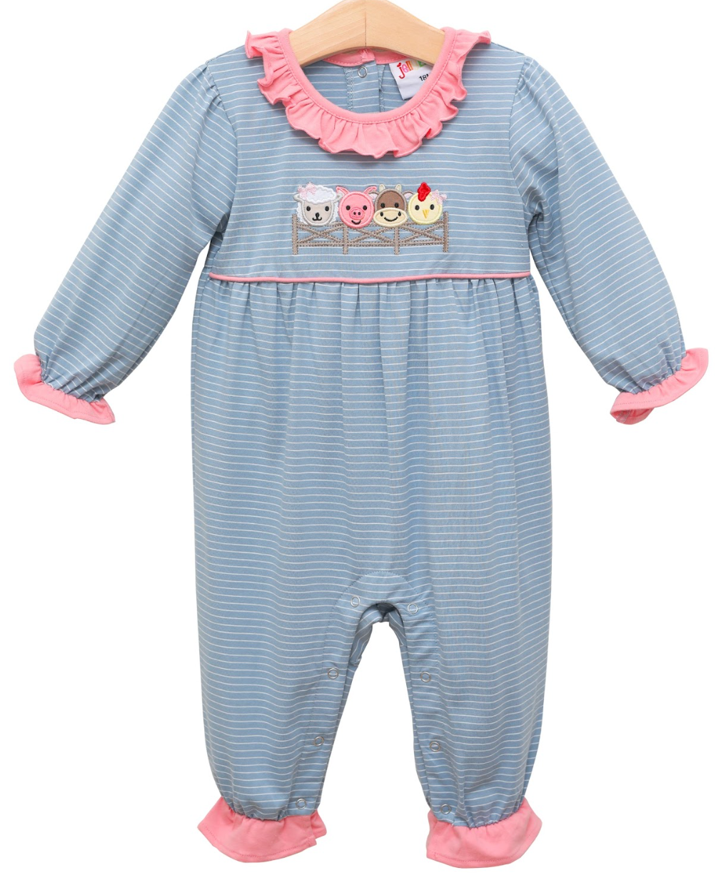 Farm Friends Ruffle Romper
