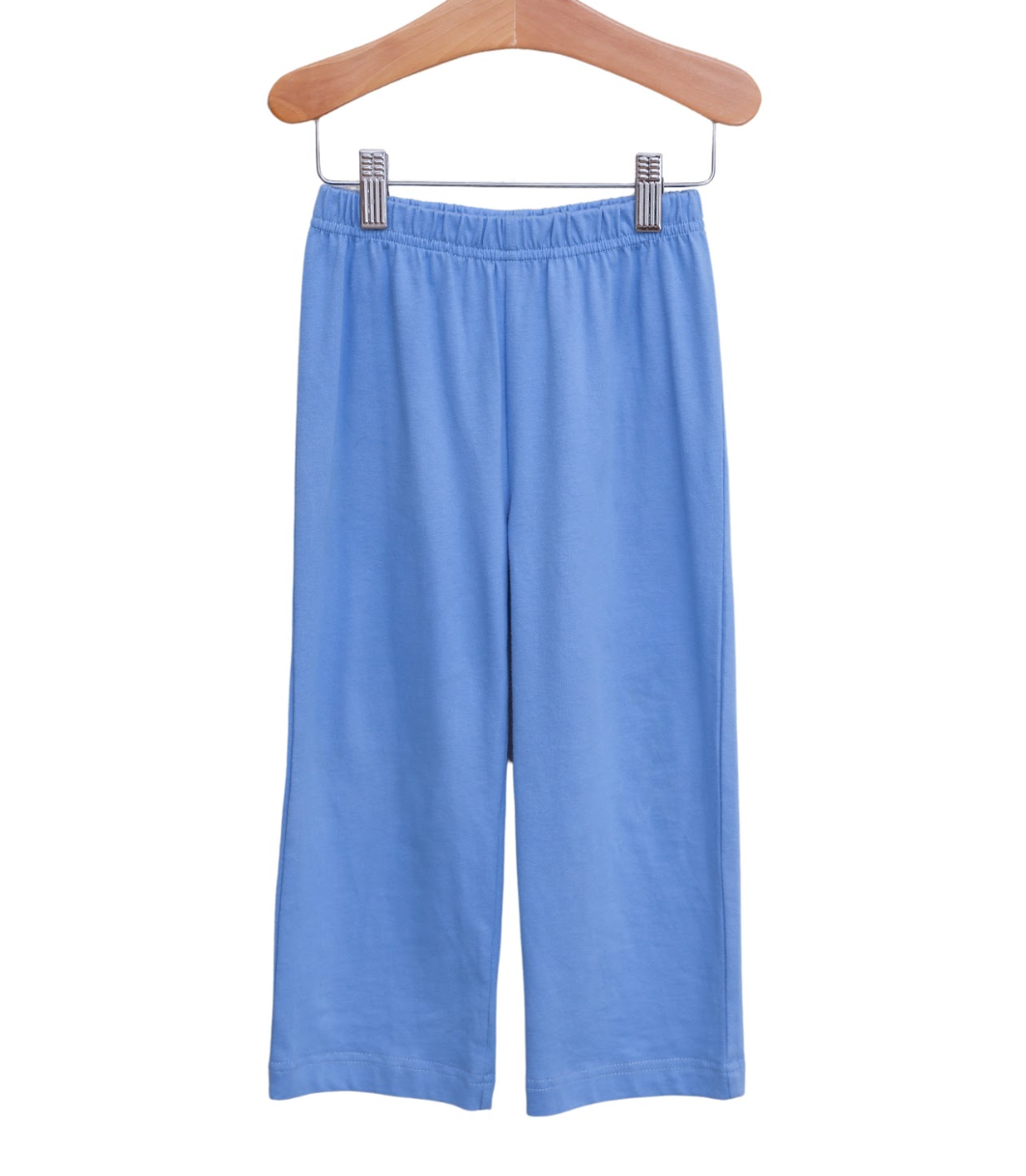 Knit Pants- Cornflower Blue