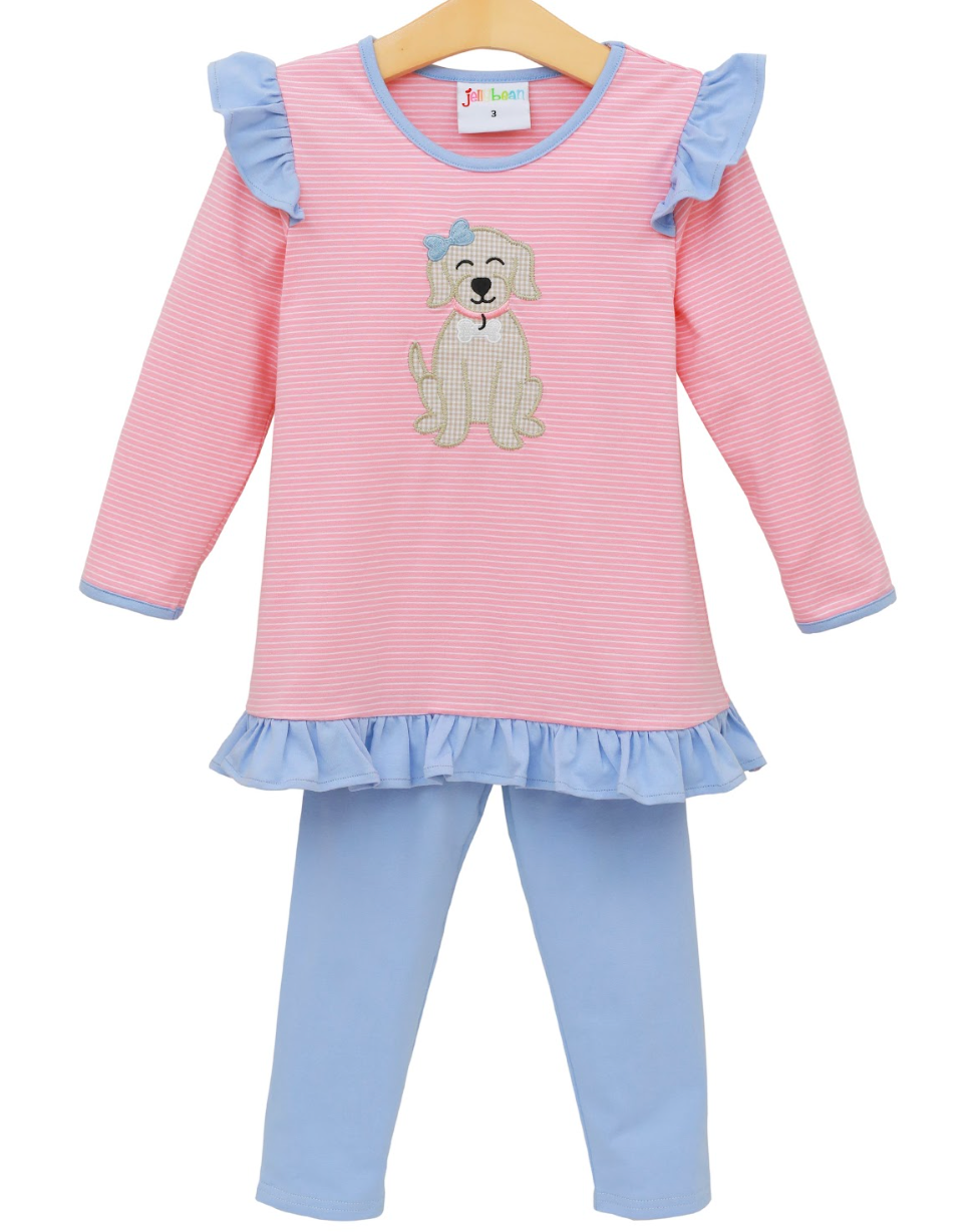 My Best Friend Flutter Pant Set