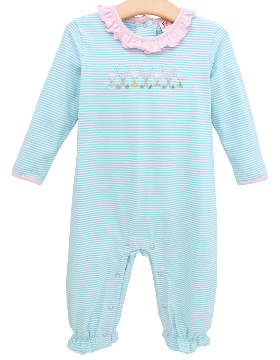 Tee Time Ruffle Romper