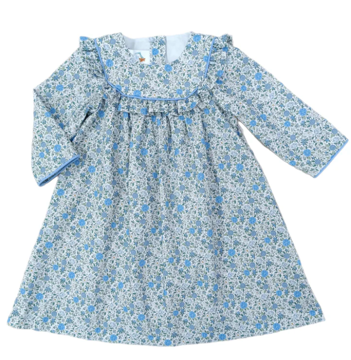 Love George - Blue Floral Dress