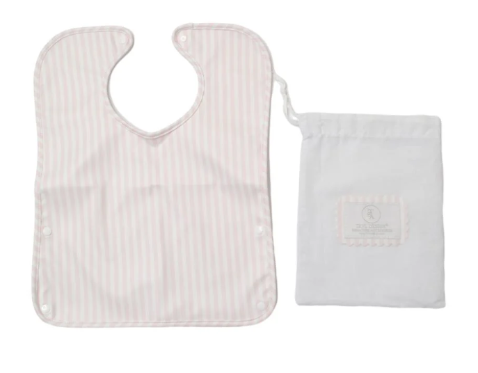TRVL - Best Bib Pink Pimlico Stripe
