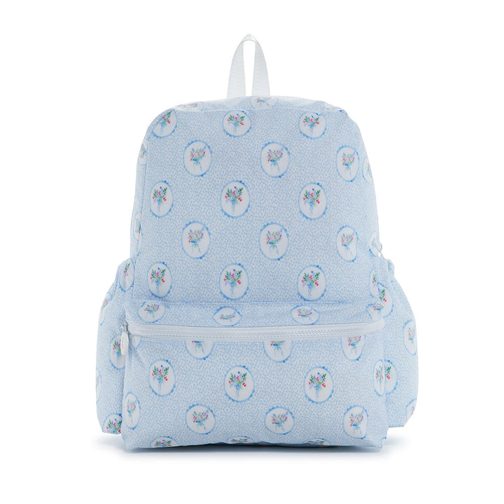 TRVL BACKPACKER - FLORAL MEDALLION BLUE