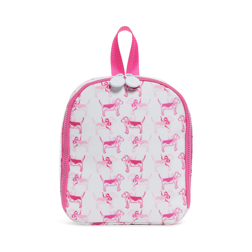 TRVL BRING IT - Puppy Love Lunchbox - Pink