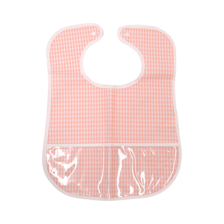 TRVL - Clean Up Bib - Gingham Taffy