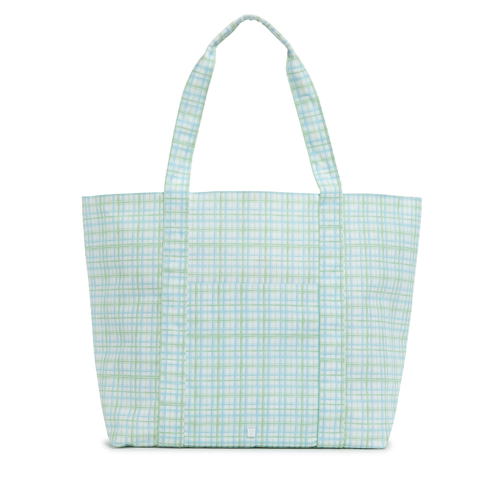Jumbo Tote - Jumbo Tote Classic Plaid Green