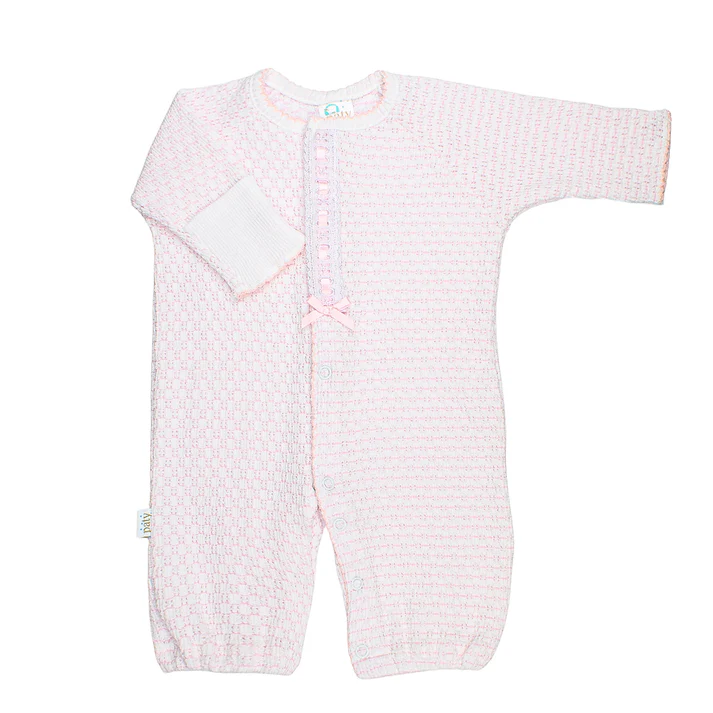 Paty Knit Converter with Eyelet Trim (Pinstripe) #324