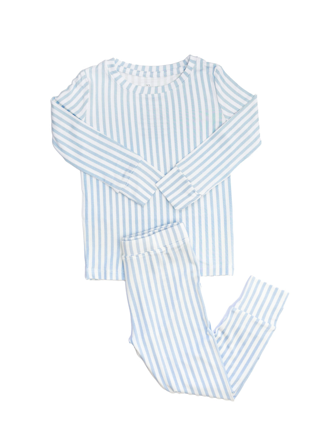 The Uptown Baby - 2 Piece Cabana Stripe - Light Blue