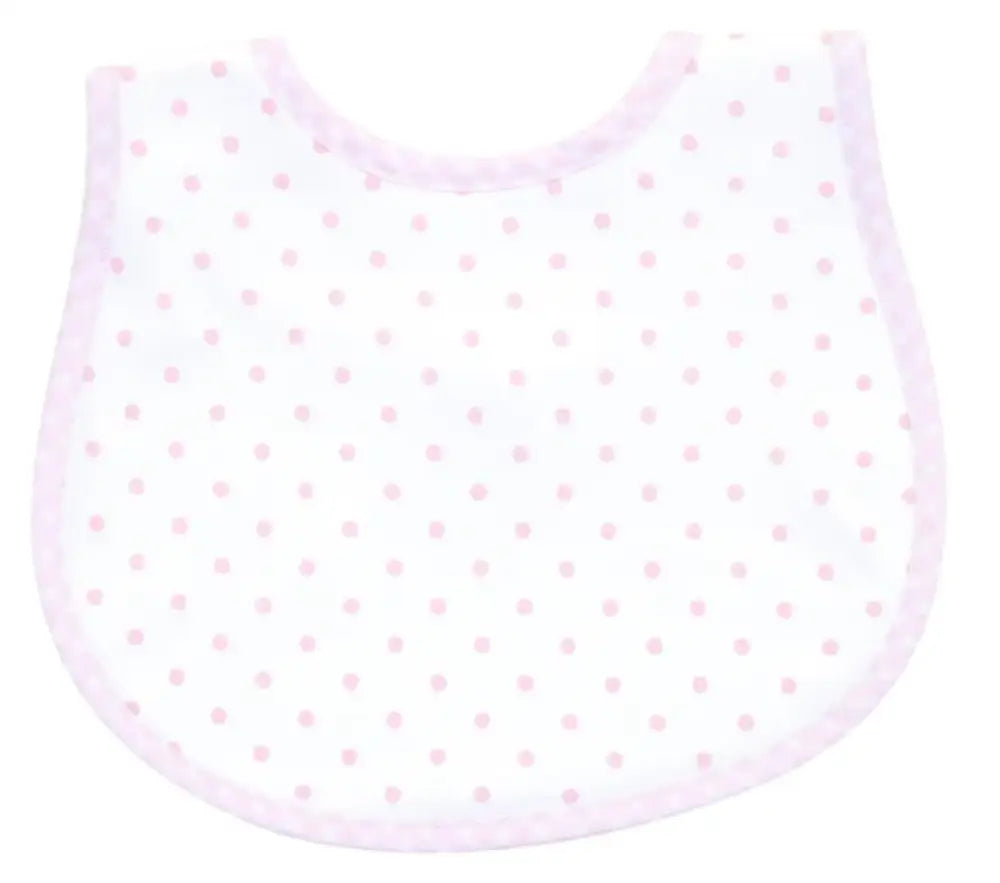 Magnolia Baby - Gingham Basics Pink Bib