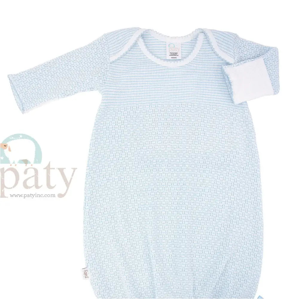 Paty Blue Gown Without Bow New