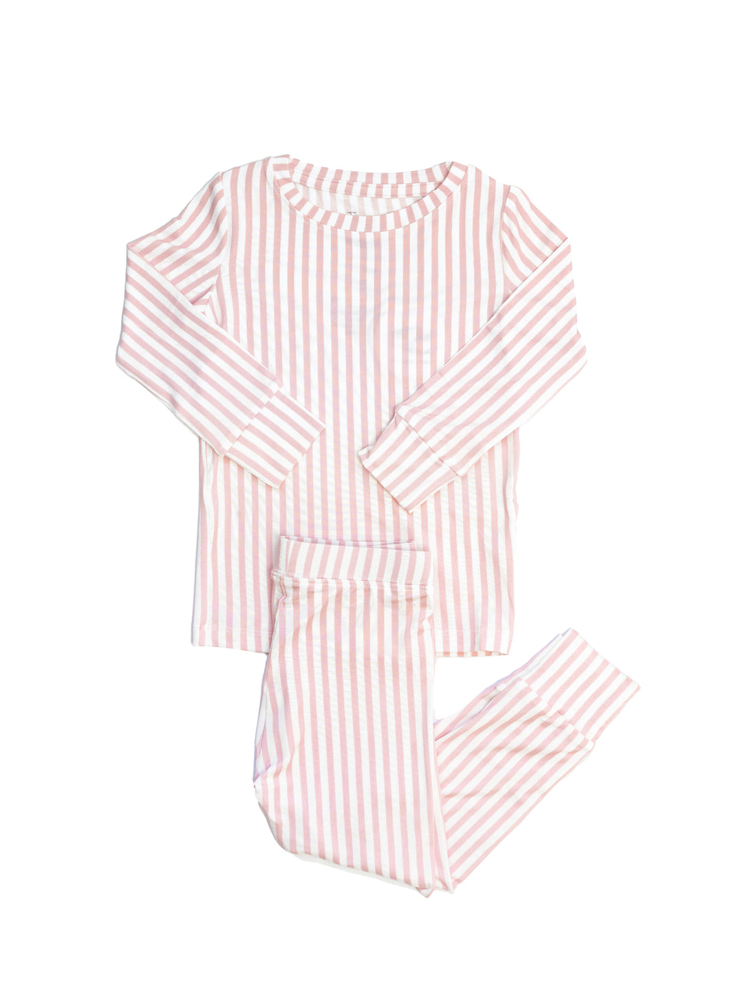 The Uptown Baby - 2 Piece Cabana Stripe - Light Pink