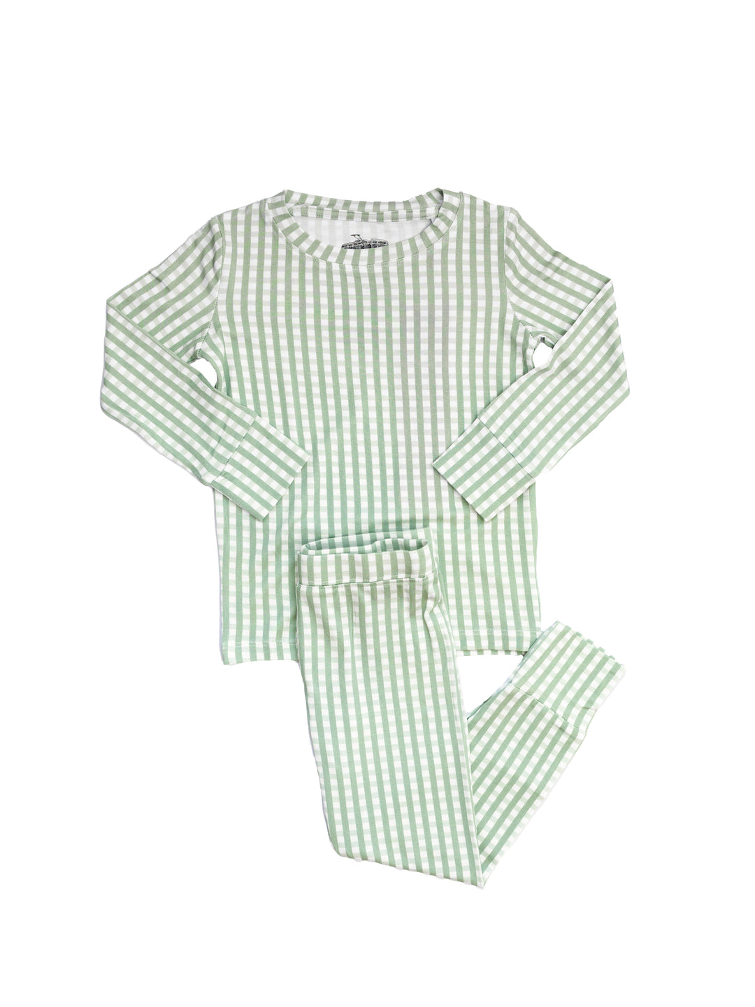 The Uptown Baby - 2 Piece Gingham Sage