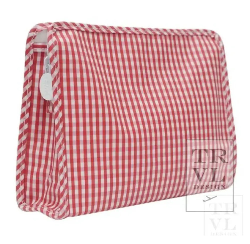 Trvl Roadie Gingham Red New Bag