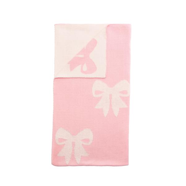 Bow Knit Blanket