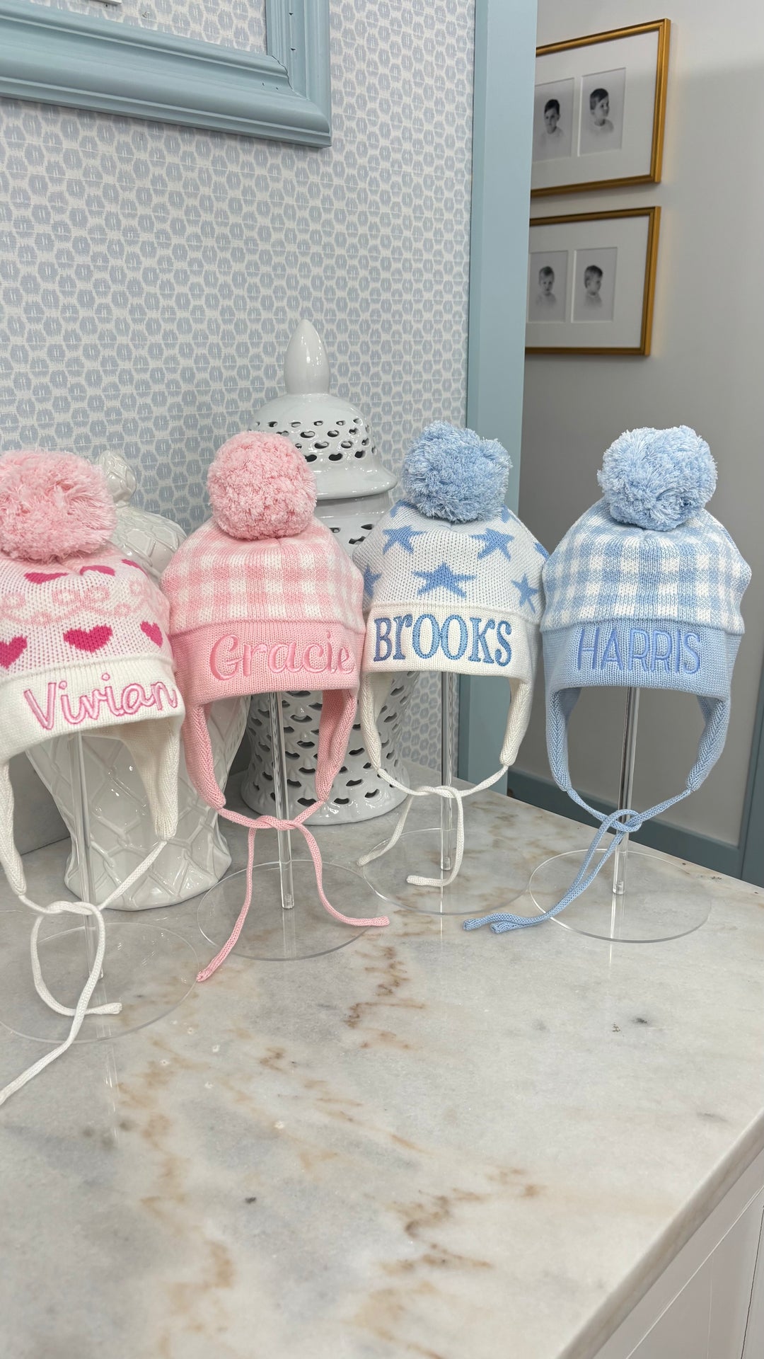 Hampton James Custom Knit Hats