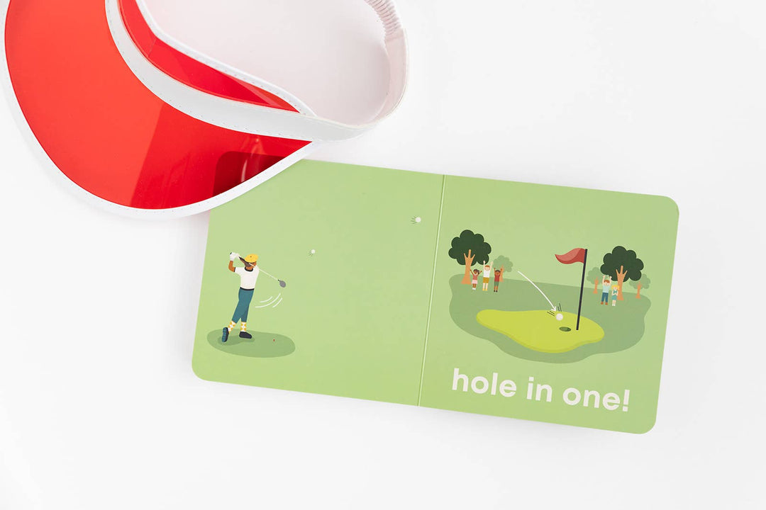 Left Hand Book House - Golf Baby- Board Book - view 6