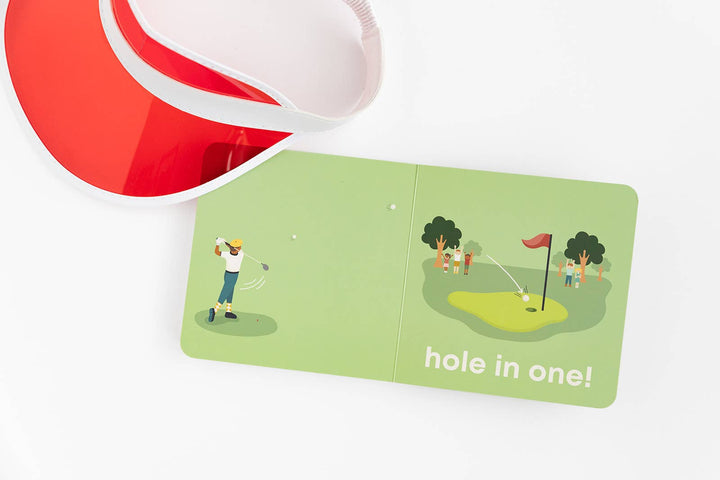 Left Hand Book House - Golf Baby- Board Book - view 6