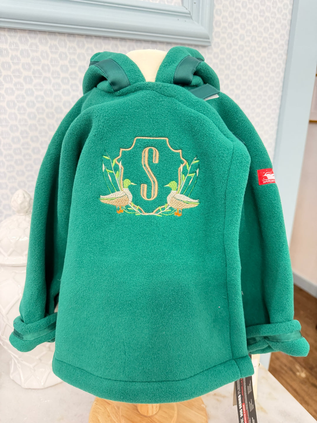 Widgeon Fleece Favorite Jacket, Wrap Close - Forest Green