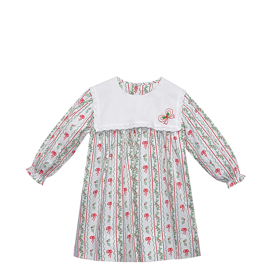 Remember Nguyen- Red Reese Dress - Christmas Bow by Remember Nguyen - Hampton James