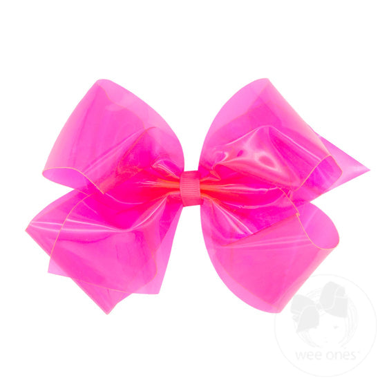 Wee Ones: King WeeSplash Colored Swim Bow with Plain Wrap