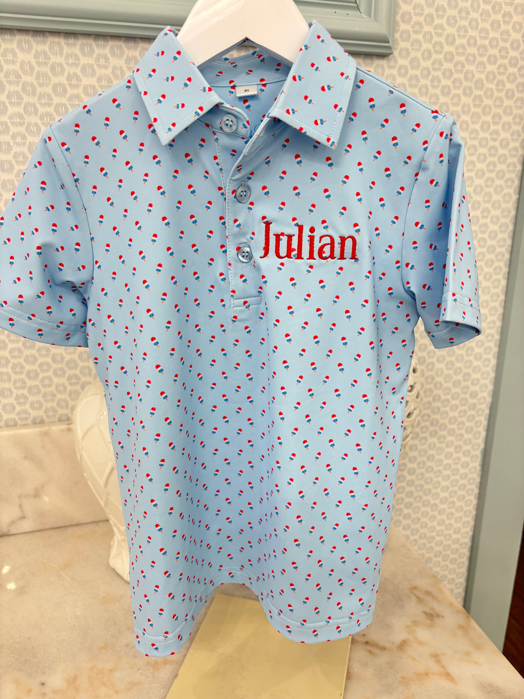 The Patriotic Pop - B3 Performance Polo