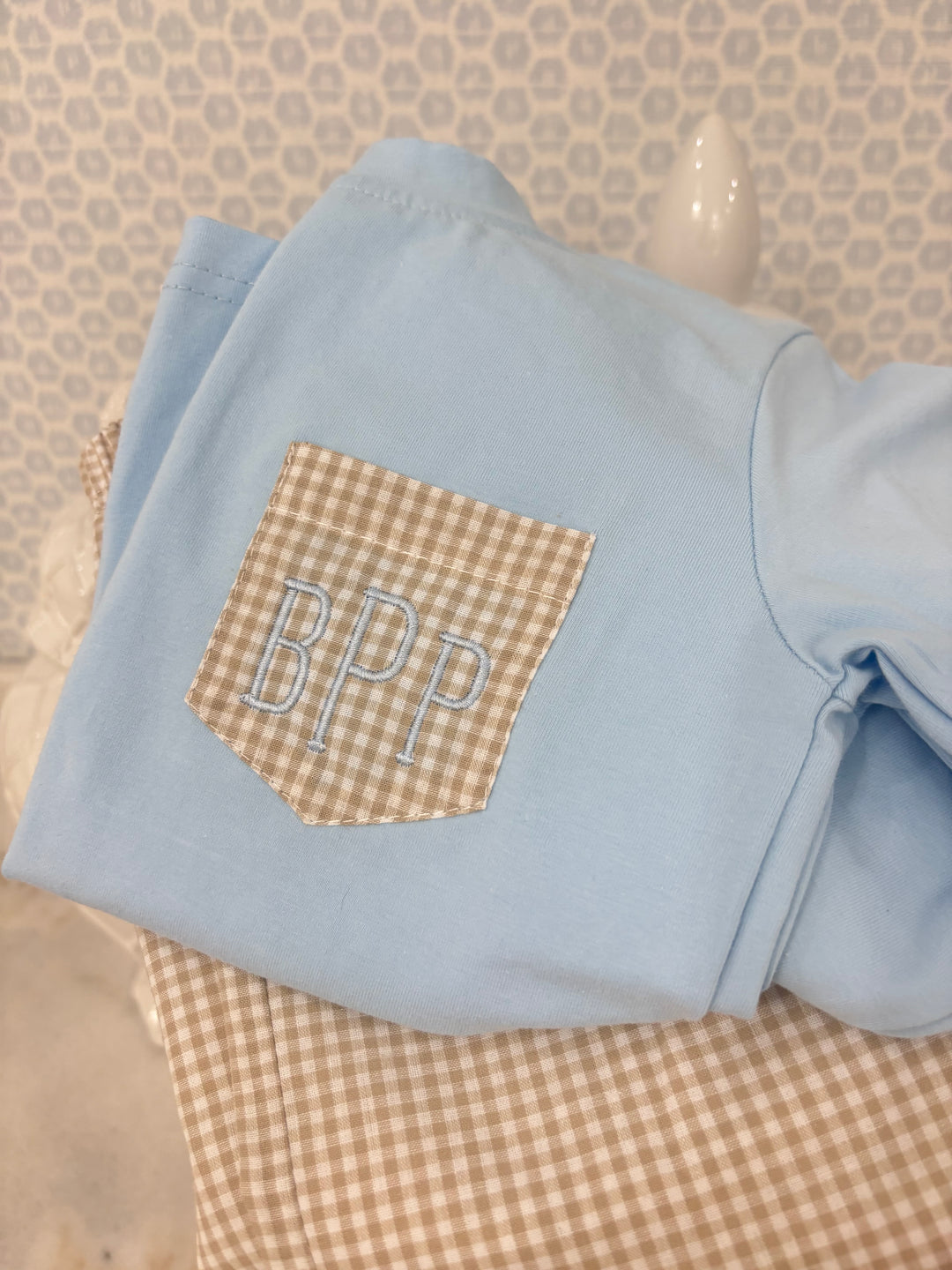Everyday LS Blue Pocket Pant Set