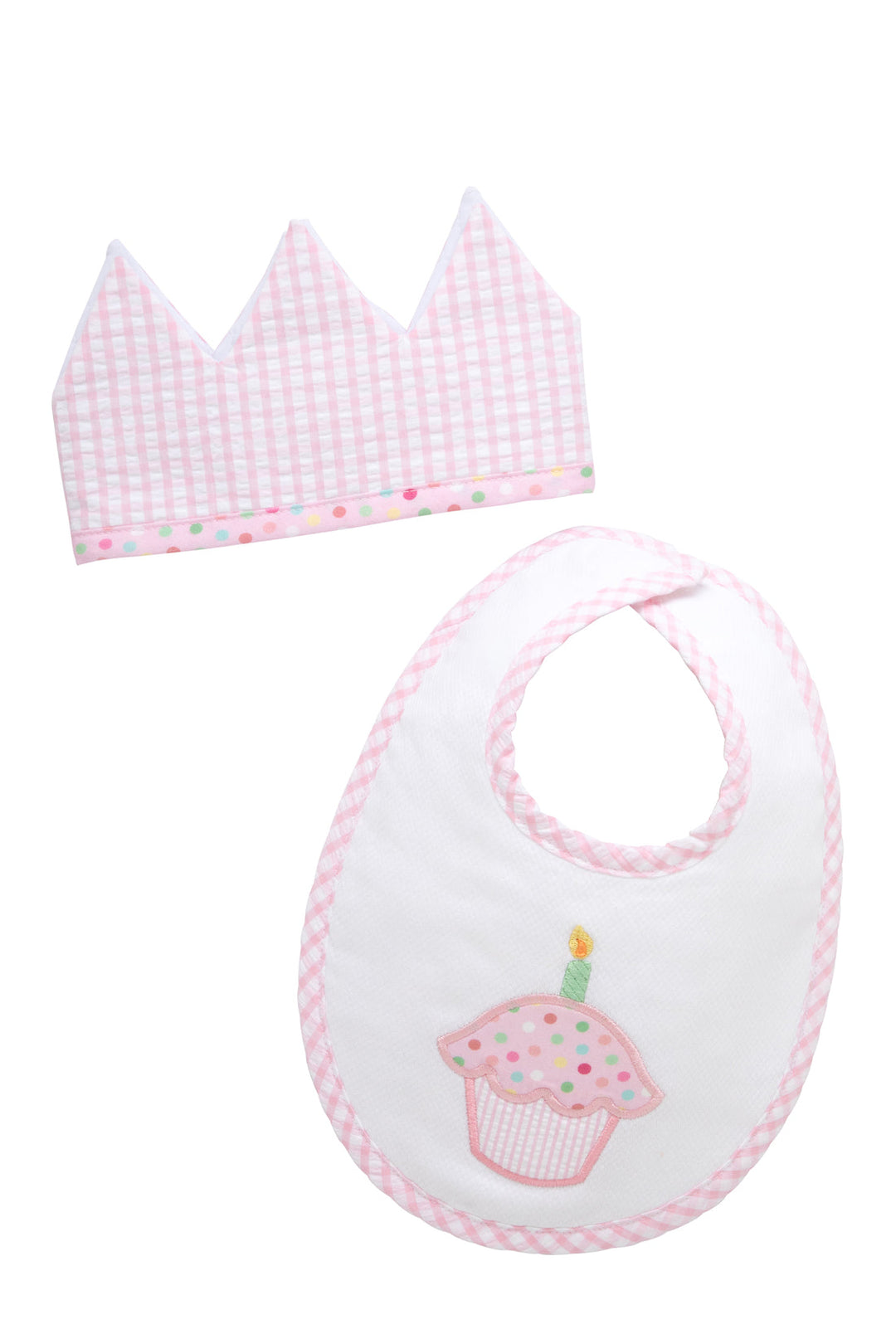 Appliqué Birthday Set - Pink for baby - Hampton James Clothing