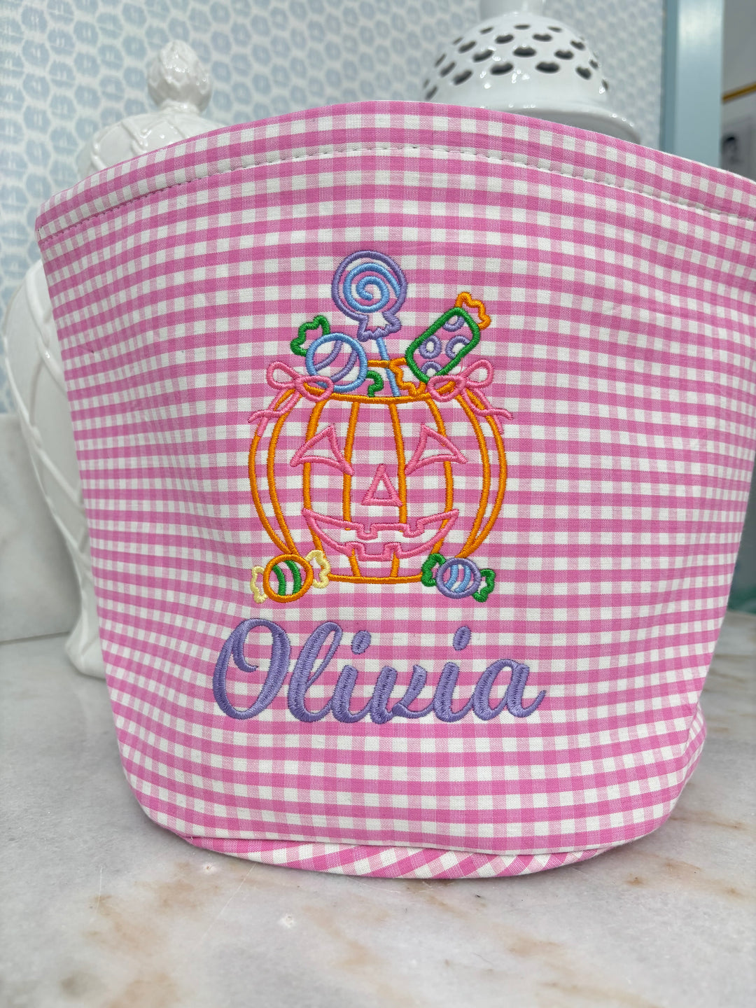 Light Pink Halloween Bucket