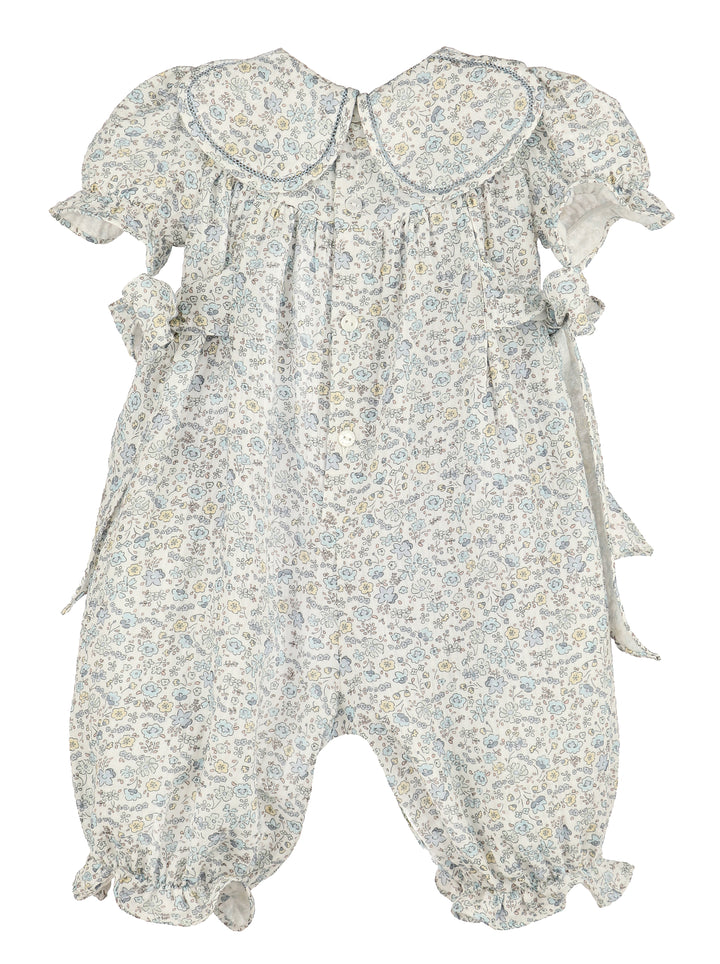 Sophie and Lucas: Whimsy Blue Floral Petal Longall